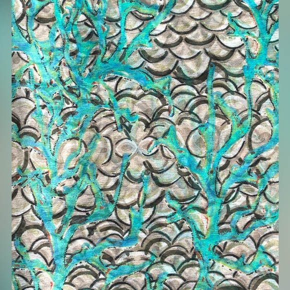 Mermaid pareo sarong beach wrap - Picture 3 of 7